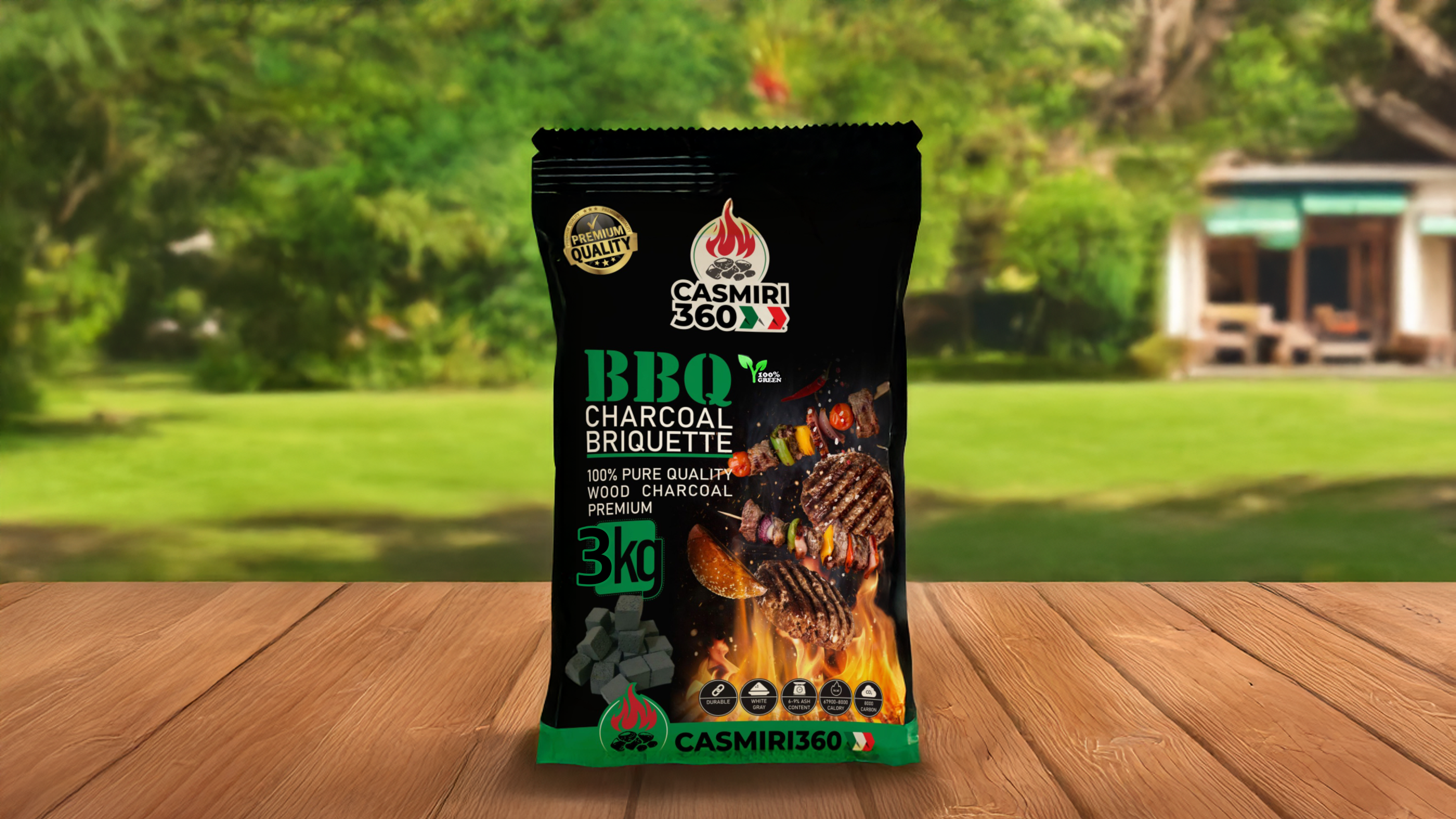 Carbone Naturale per BBQ